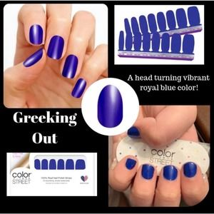 Color Street Nail Strip Greeking Out New in Package‎ Brand NEW!